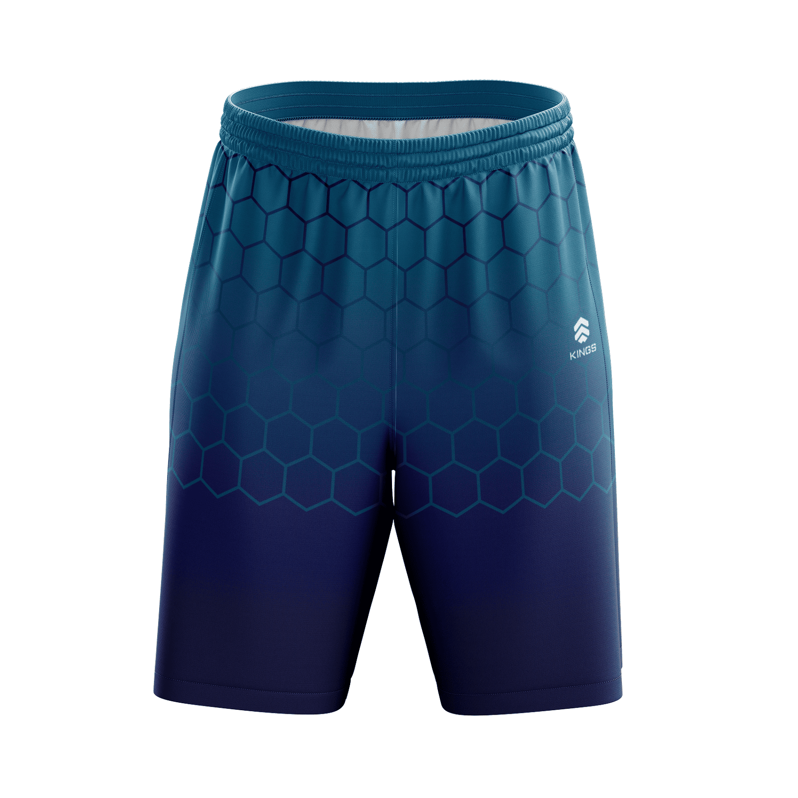 basketball short navy teal hornets