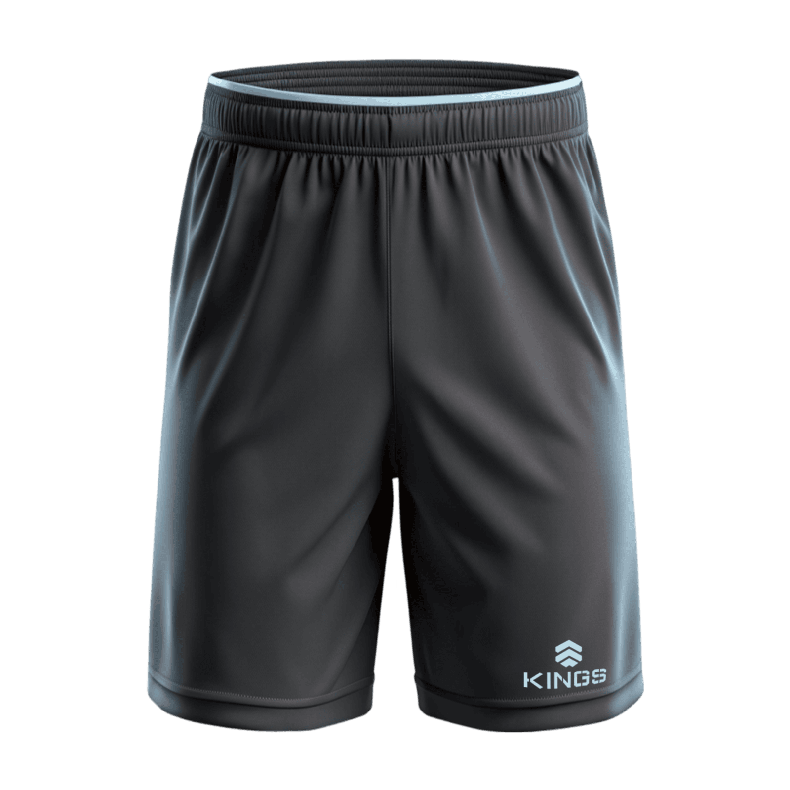 Corto de pádel negro con logo Kings